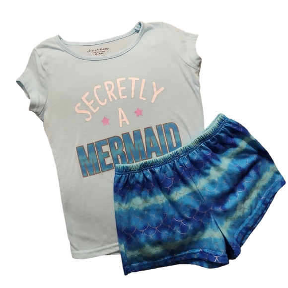 Planet Sleep Pajama Set (Size 7/8) 617 - Picture 1 of 1